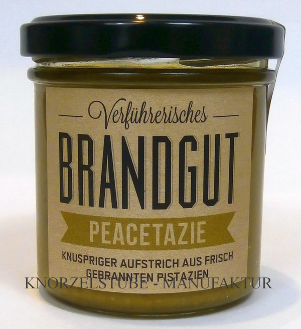 BRANDGUT - Peacetazie - Aufstrich - 160g Glas