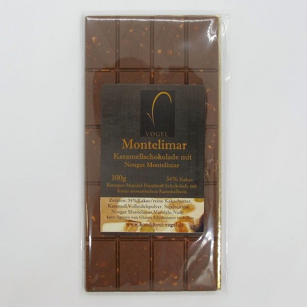 Schokolade * Montelimar * handgeschöpft * 100g