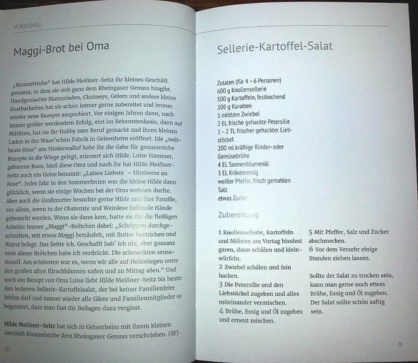 Rheingauer Küchengeschichten - Kulinarische Hessenreihe - Lydia Malethon; Sabine Fladung Cocon Verla