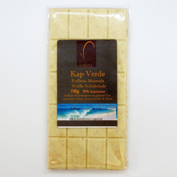 Schokolade * Kap Verde * handgeschöpft * 100g