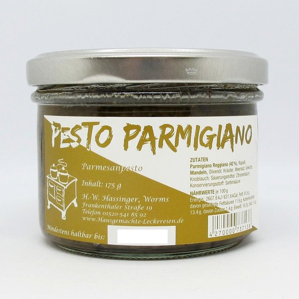 Pesto Parmigiano * 175g Glas