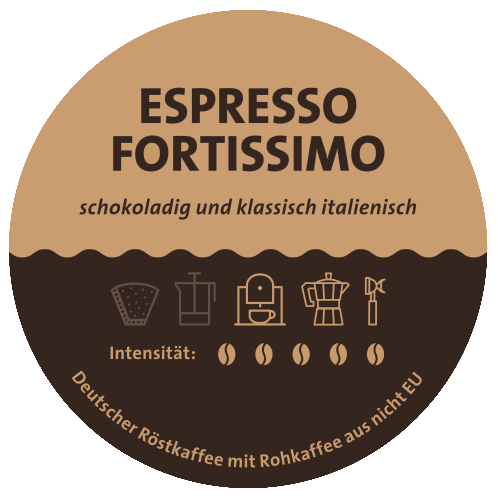 Espresso Fortissimo * Espresso * 250g * Müller Kaffeerösterei