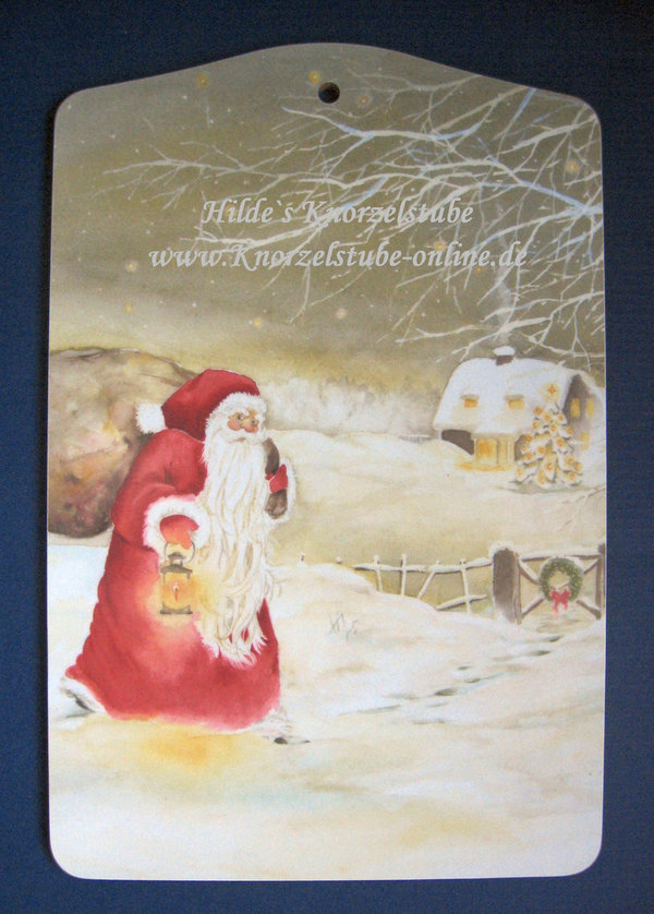 Mona Svärd Frühstücksbrett - Weihnachtsmann - 0155