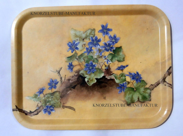 Mona Svärd Tablett 28x36cm - Leberblümchen/Frühlingsblume - 0035