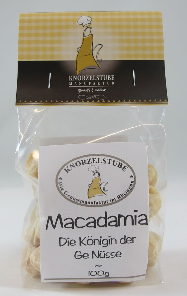 Macadamia Nüsse * gesalzen * 100g Beutel
