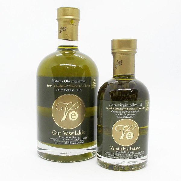 Vassilakis Estate * natives Olivenöl extra virgin * 0,5l Flasche * Kreta
