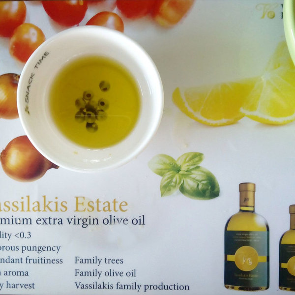 Vassilakis Estate * natives Olivenöl extra virgin * 0,5l Flasche * Kreta