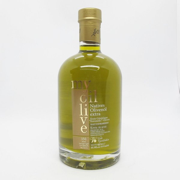 My Olive Oil * natives  Olivenöl Extra virgin * 0,5l Flasche * Kreta
