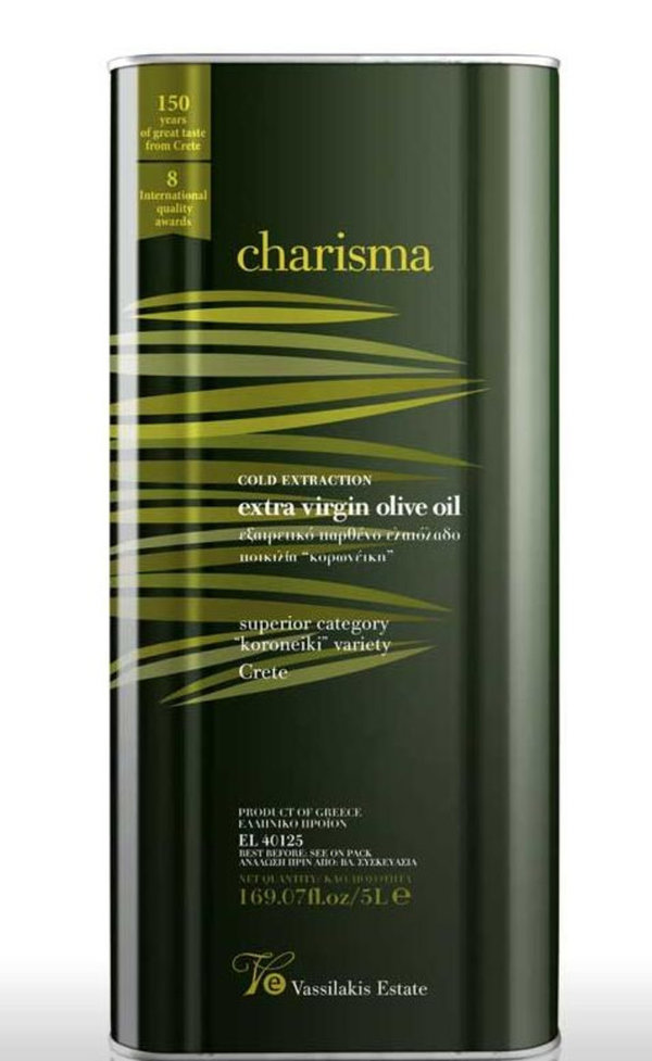 Charisma * Natives Olivenöl extra virgin * 5l Kanister * Kreta
