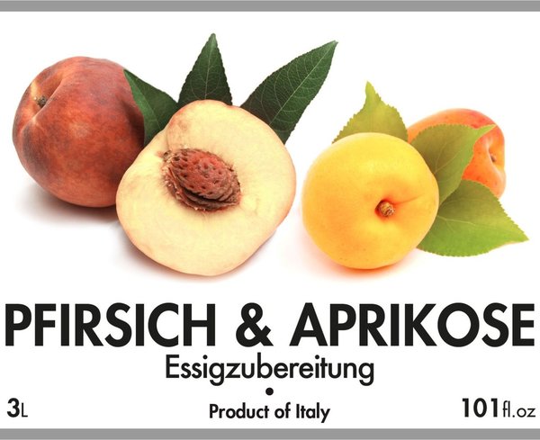 Pfirsich-Aprikose * Balsamessig aus Modena * 250ml Flasche
