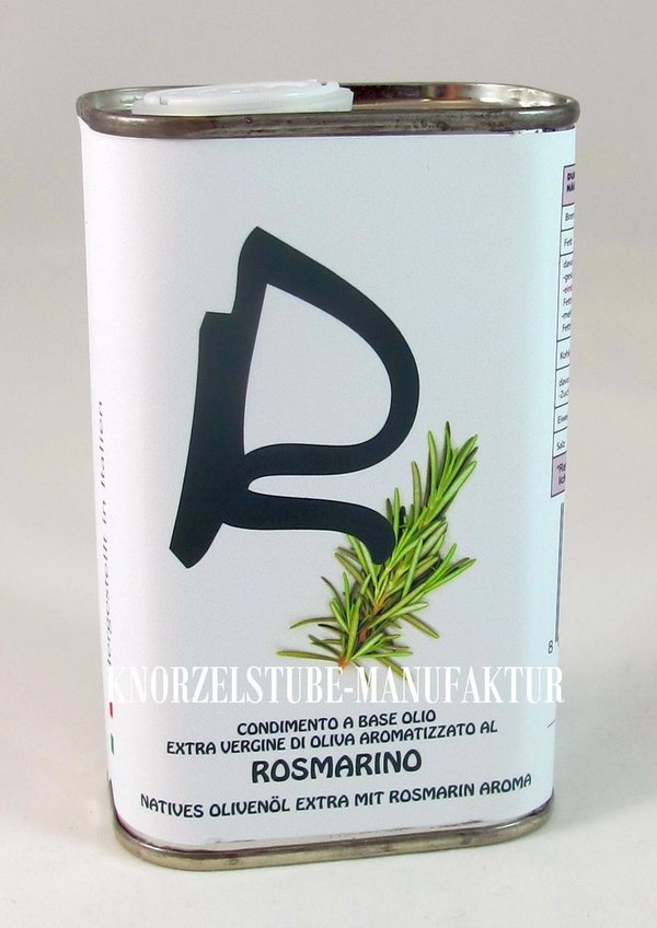 Rosmarin auf Olivenöl - Extra virgin aus Italien - 250ml Kanister