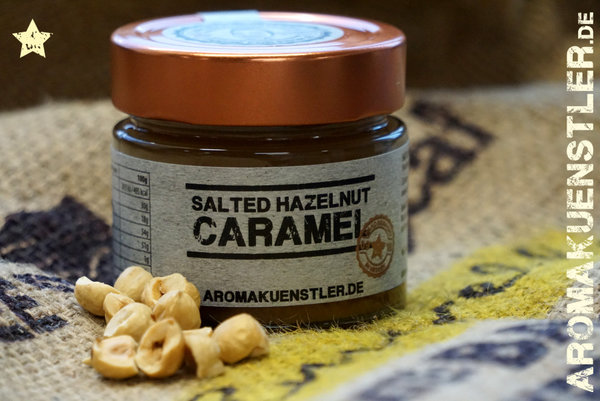 Salted Hazelnut Caramel * handcraftet 180g Glas * Aromakünstler