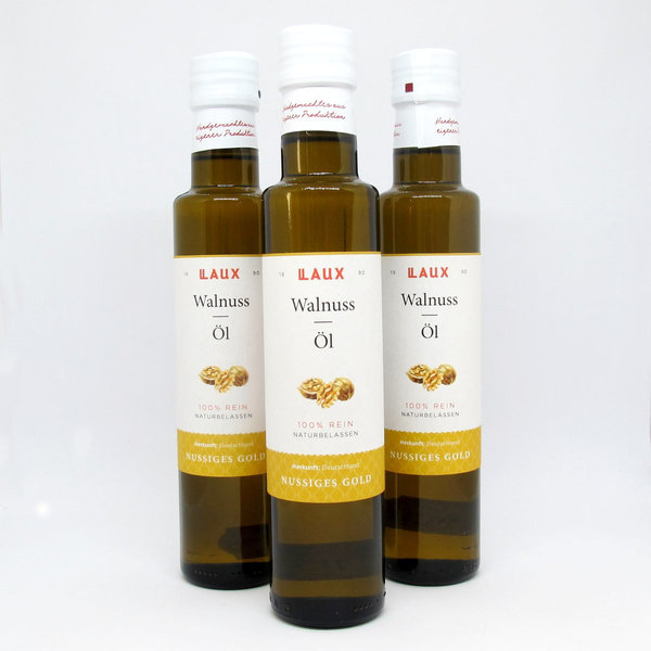 Walnuss Öl * geröstet * 0,25l  Flasche * LAUX